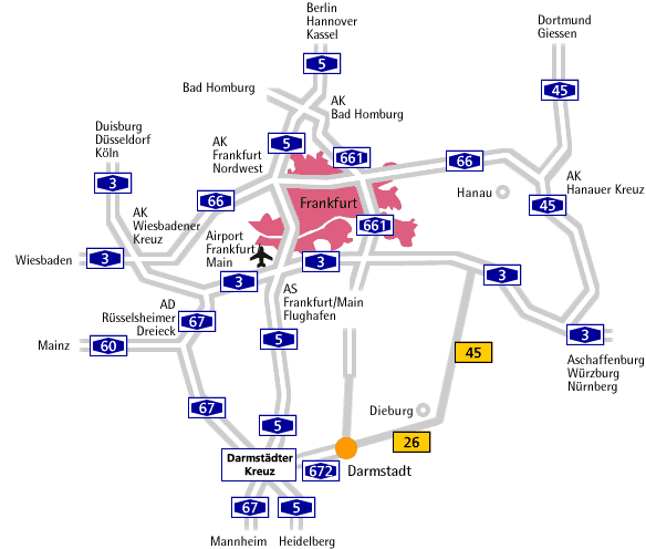 Darmstadt - Umgebung