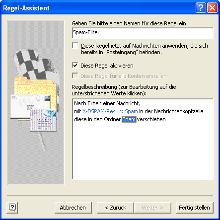 Spam-Filter in Outlook 2000
