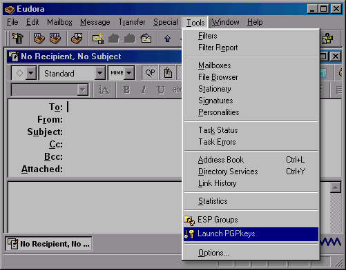 PGP in Eudora