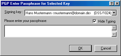 PGP Passphrase