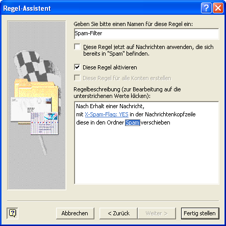 Spam-Filter in Outlook 2000
